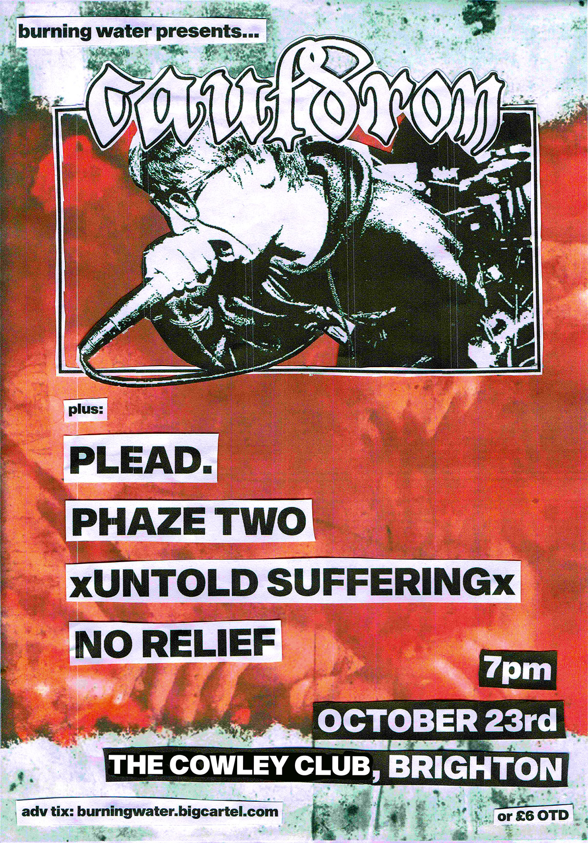 Cauldron / Plead / Phaze Two / xUntold Sufferingx / No Relief