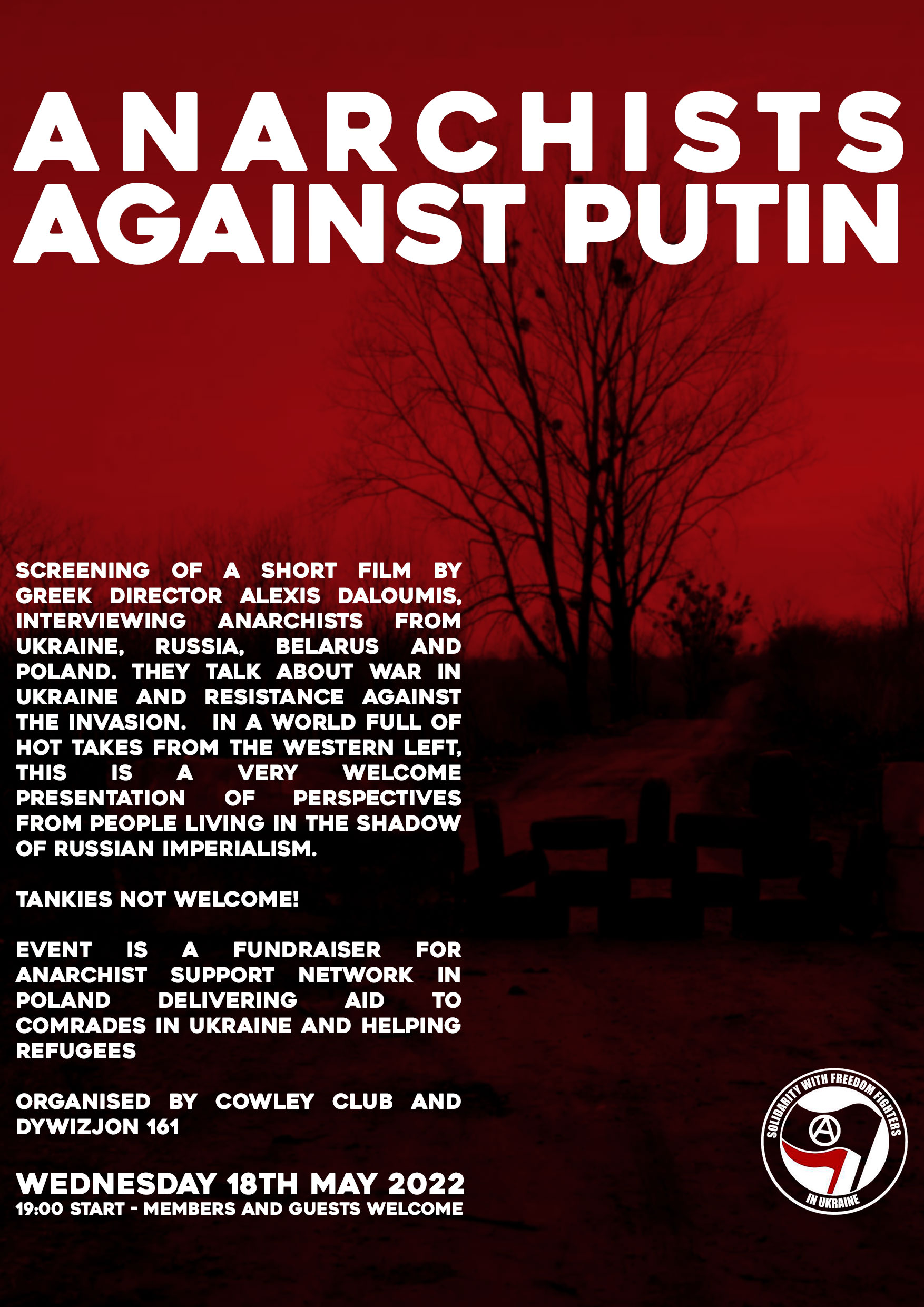 Film Screening: Anarchists Against Putin