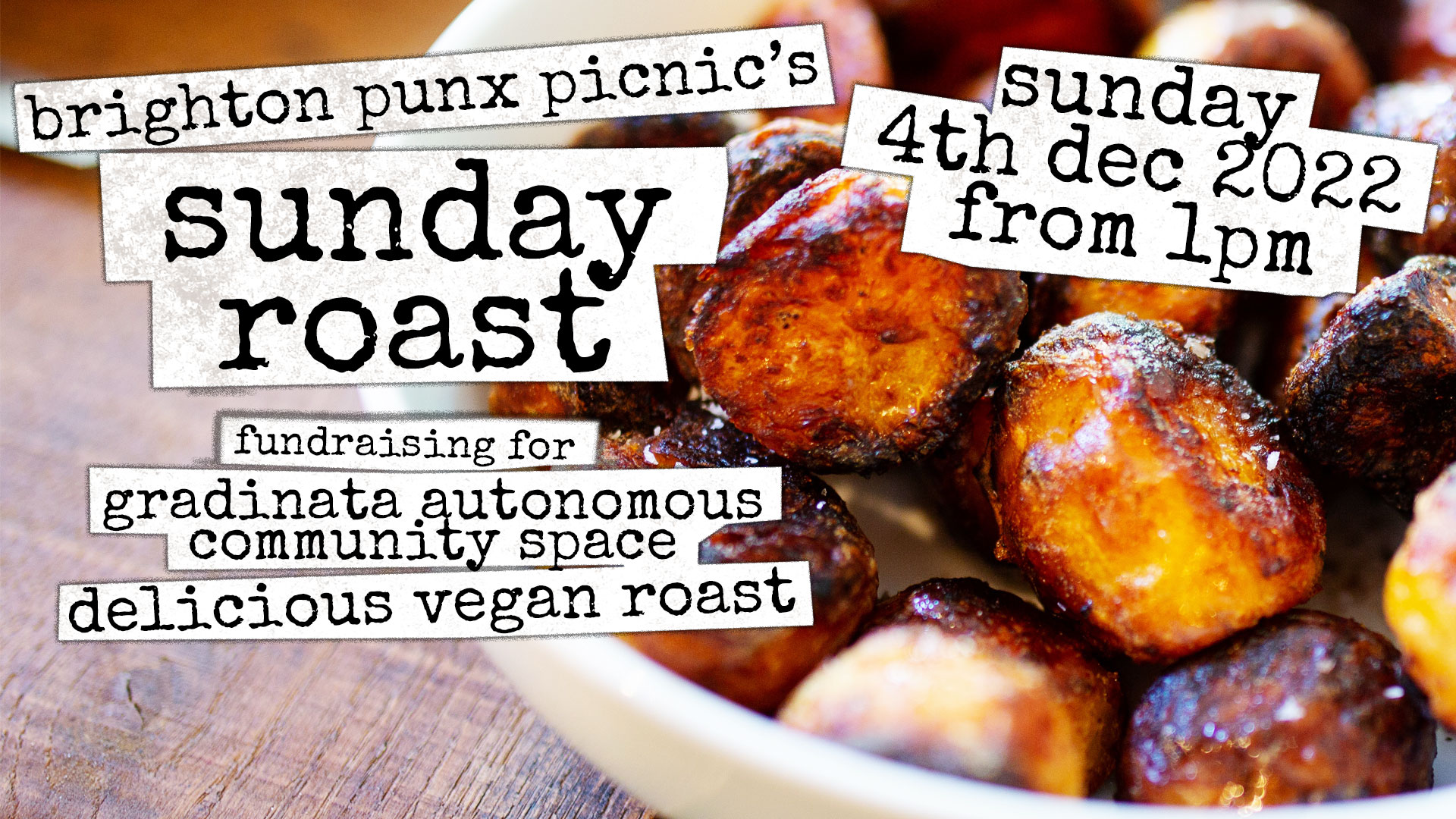Punx Picnic Sunday Roast