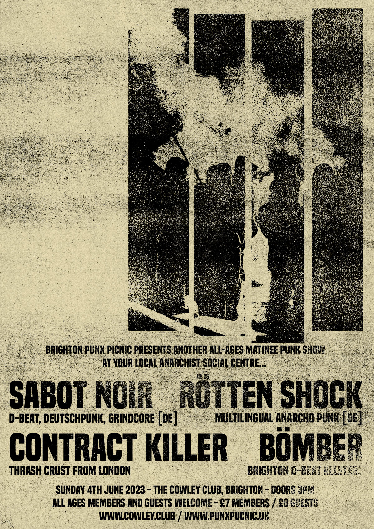 Sabot Noir / Rötten Shock / Contract Killer / Bömber